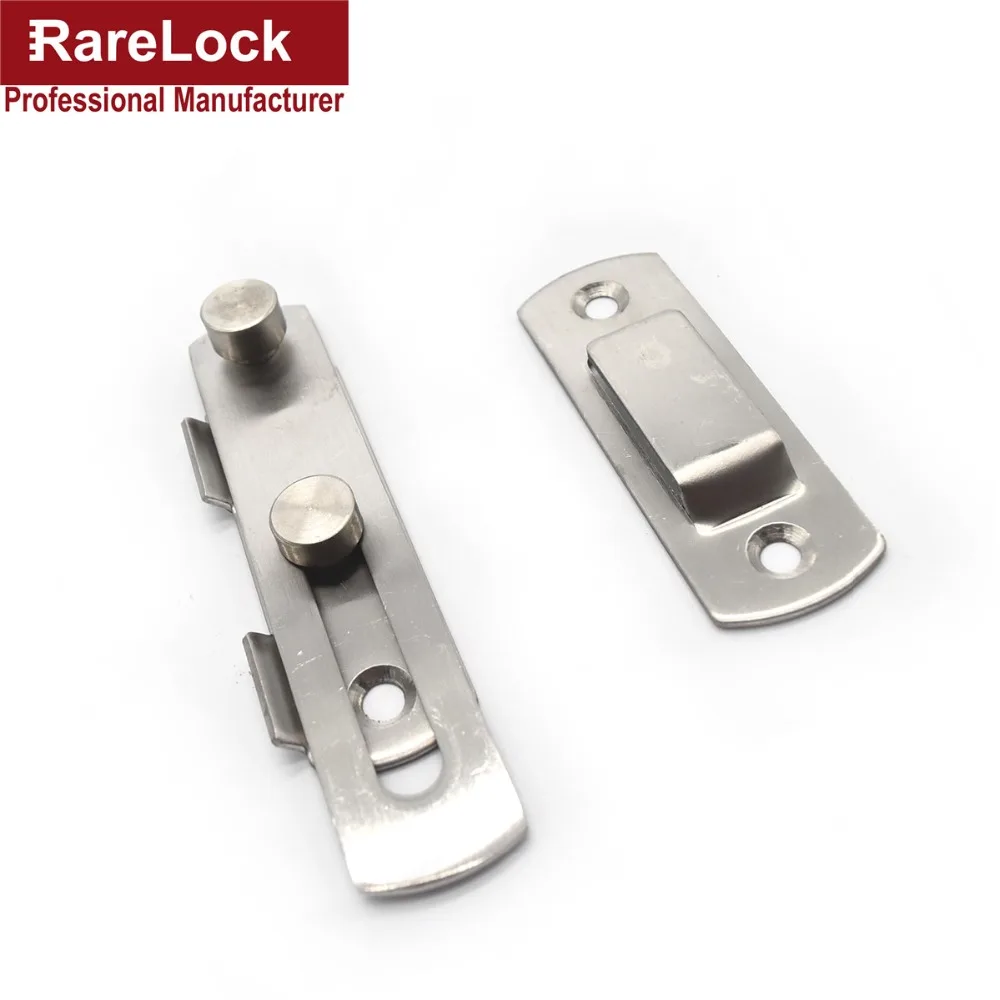 Rarelock 5pcs 70mm*100mm Hasp Latch Lock Sliding Door Simple
