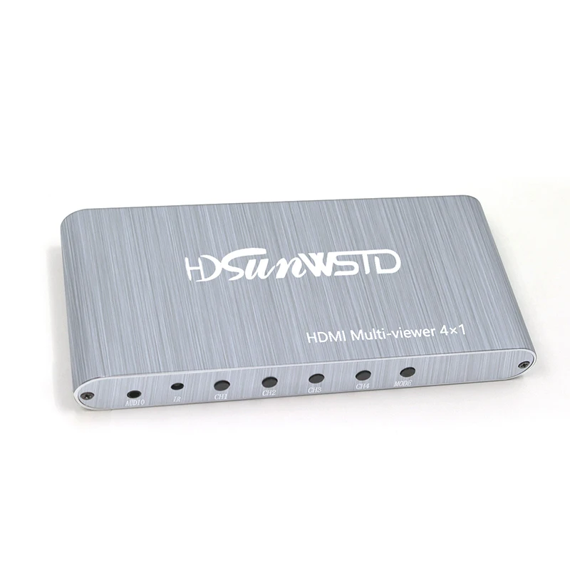 

HDMI 4x1 Quad Multi Viewer 4 HDMI to HDMI Splitter Video Switcher with HDMI Cable for Multiplayer Meeting/Selling Field HD 1080P