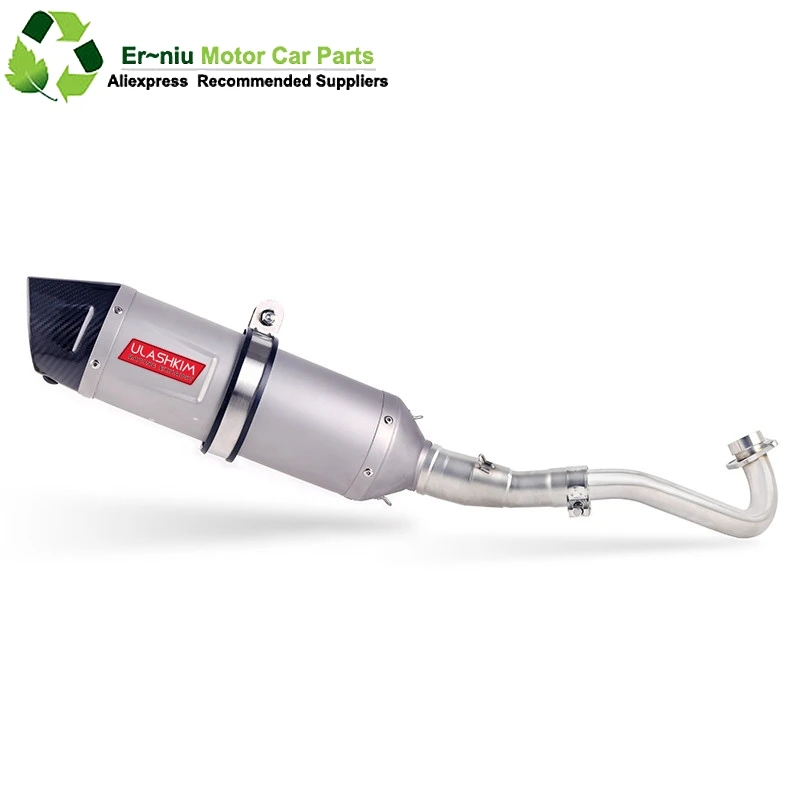 

xmax300 Exhaust Muffler Escape And Middle Link Pipe Full System Slip On For yamaha XMAX300 X MAX300 XMAX300 2017-2018