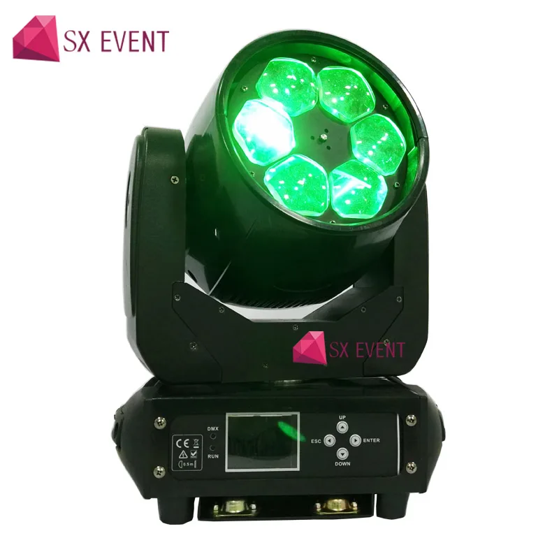 

High Brightness o-s-r-a-m LED 6x40W rgbw bee-eyes BEAM ZOOM WASH Led moving head light FOR PARTY