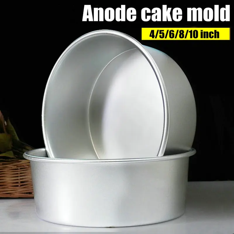 

6 inch solid bottom Chiffon Cake die for aluminum alloy cake mold aluminum DIY mold baking tool