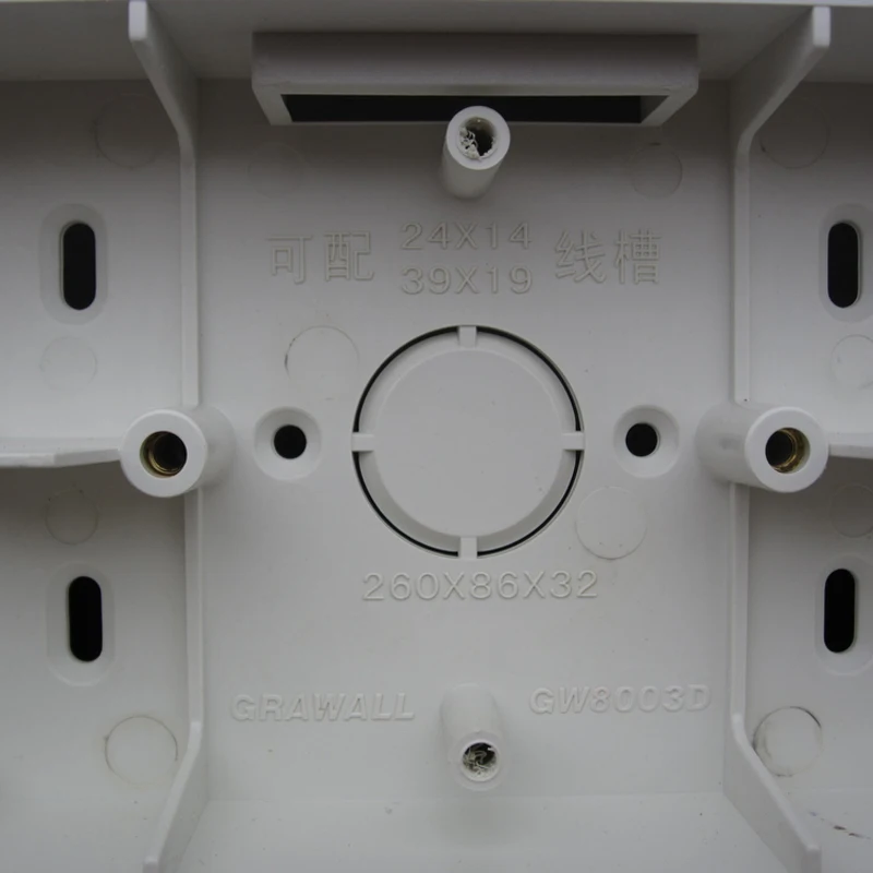 parede caixa interruptor universal soquete caixa 04