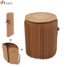 Ihpaper эксклюзивный дизайн маленькая домашняя мебель дизайн зеленый складной стул