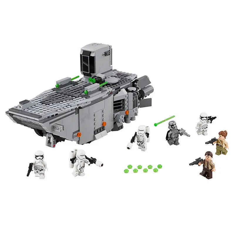 

Star Wars First Order Transporter Model Building Blocks Bricks Toys Compatible Starwars 75103 Children Model For Christmas Gifts