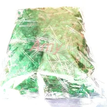 1000 шт./лот 5 мм светодиодные фонари зеленые волосы длинные ноги подчеркнул зеленый свет-светодиод