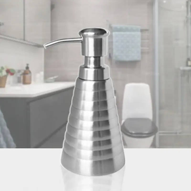 6 Types Stainless Steel Soap Pump Liquid Lotion Dispenser Replacement