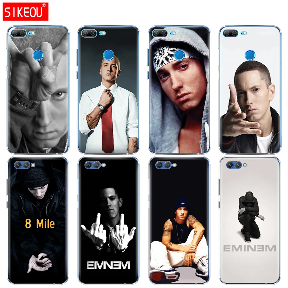 Силиконовый чехол для телефона Huawei Honor 10 V10 3c 4C 5c 5x 4A 6A 6C pro 6X 7X 6 7 8 9 LITE Hip Hop Rapper Eminem