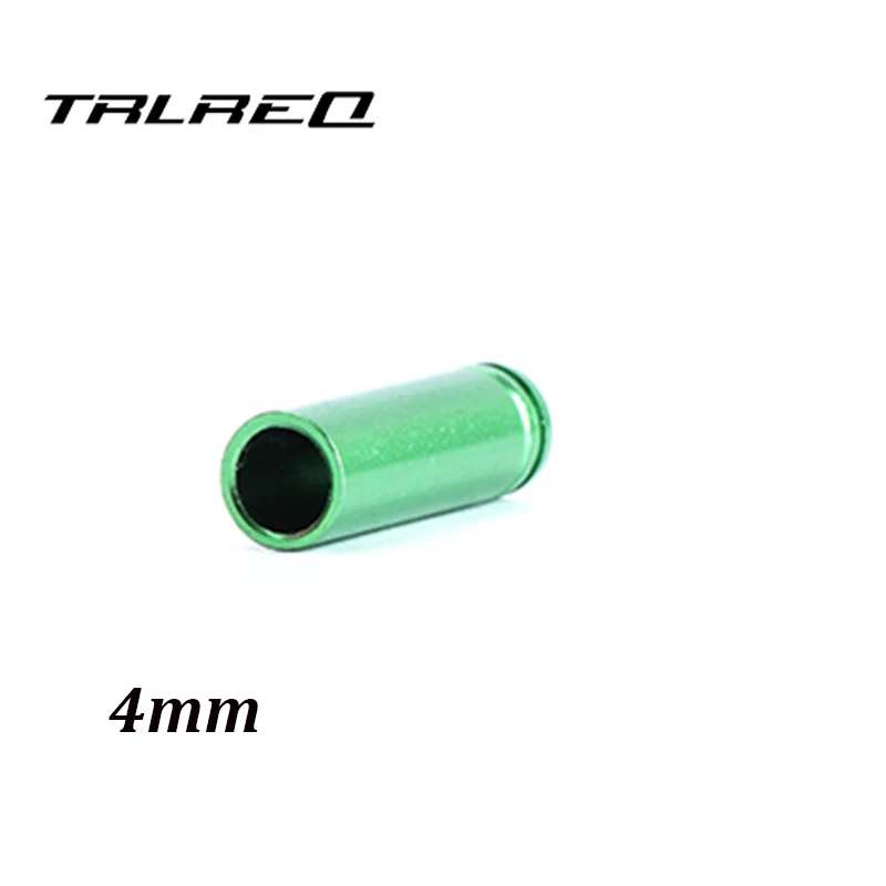 TRLREQ 10 шт./лот MTB BMX Гидравлический дисковый тормоз провода Кабельная линия 5 мм Derailluer 4 мм крышка тормозного кабеля велосипед велосипедный кабель крышки наборы - Цвет: 4mm green