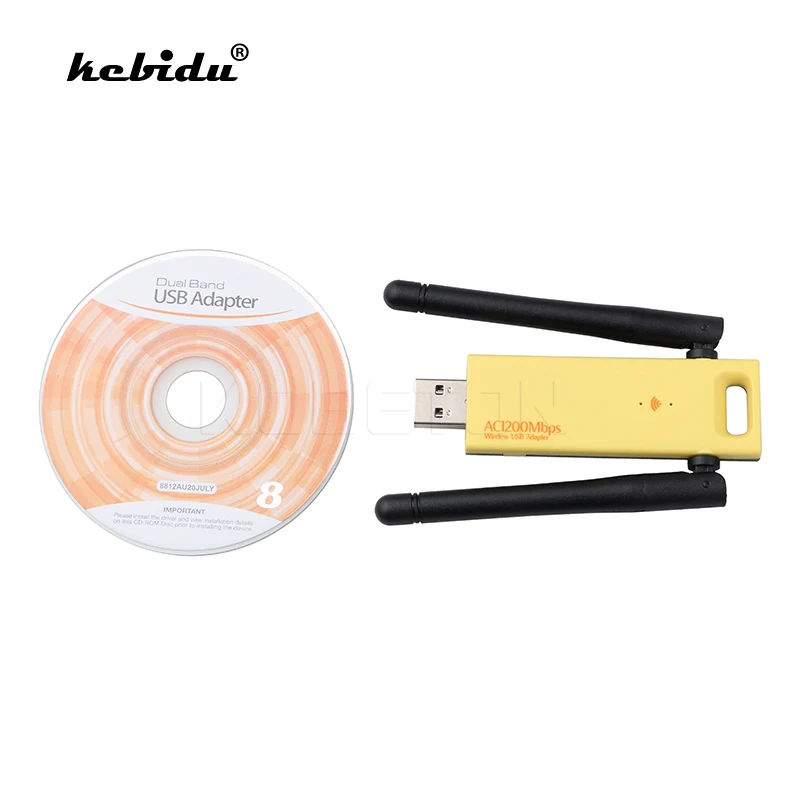 Kebidu WD 4602AC 1200 Мбит/с Беспроводной двухдиапазонный USB адаптер USB3.0 беспроводной
