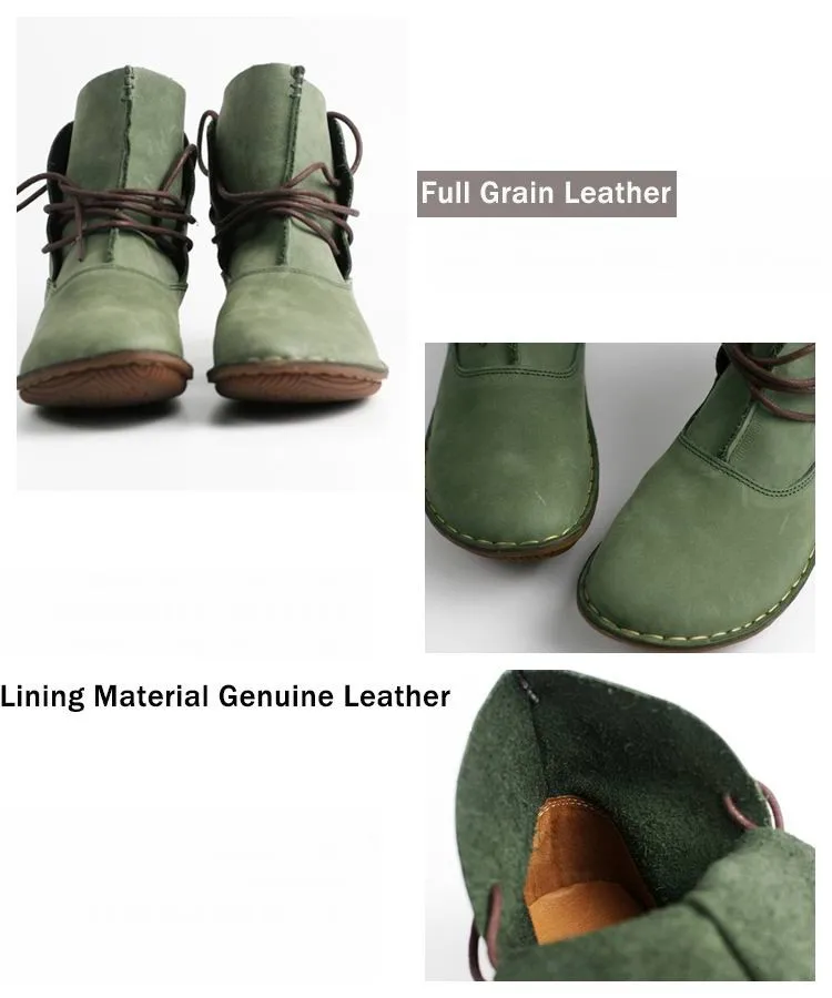 GKTINOO/женская обувь из натуральной кожи; женские кожаные ботинки ручной работы в винтажном стиле; женская рабочая обувь; большие размеры 35-42