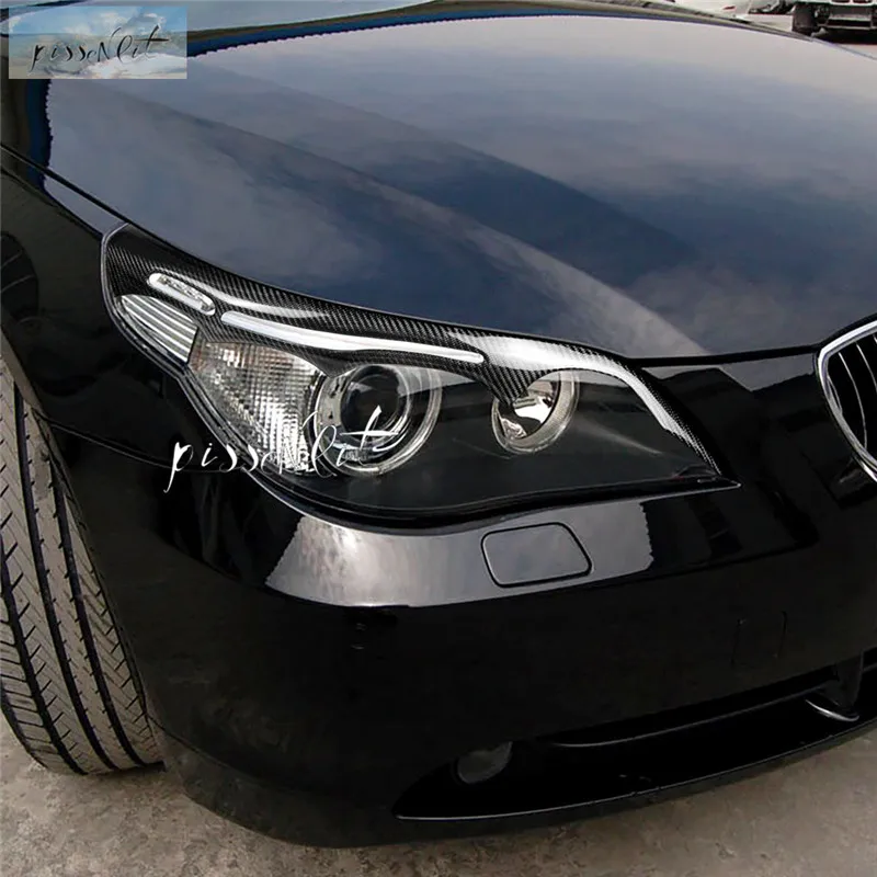 Аксессуары для стайлинга автомобиля BMW E60 5 Series 04 2011 налобный глаз из углеродного