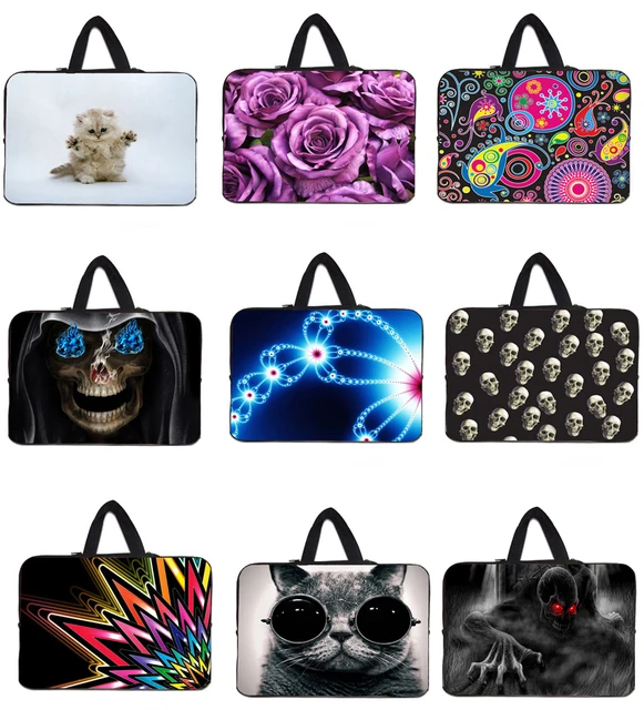 Cute Cat Laptop Bag 15.6 Fashion Computer Cover Bag For Notebook Case 9.7 10 11.6 12 13 13.3 15
