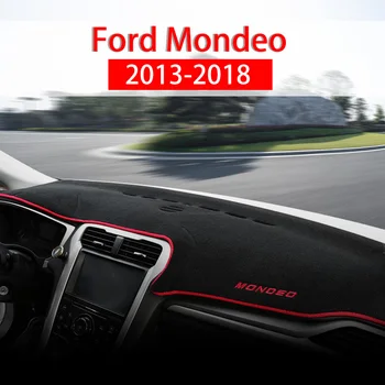 

1PCS For Ford Mondeo 2013 2014 2015 2016 2017 2018 Car Dashboard Center Console Cover Dash Mat Protector Sunshield Accessories