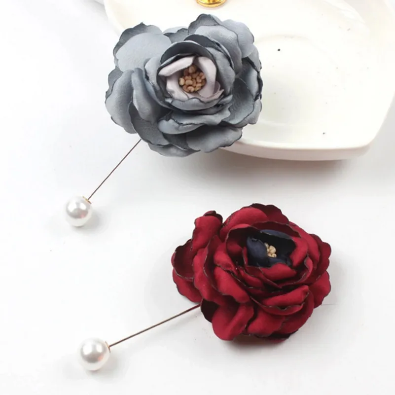 Женская Брошь из металлического сплава с искусственным жемчугом|brooches wholesale|wholesale