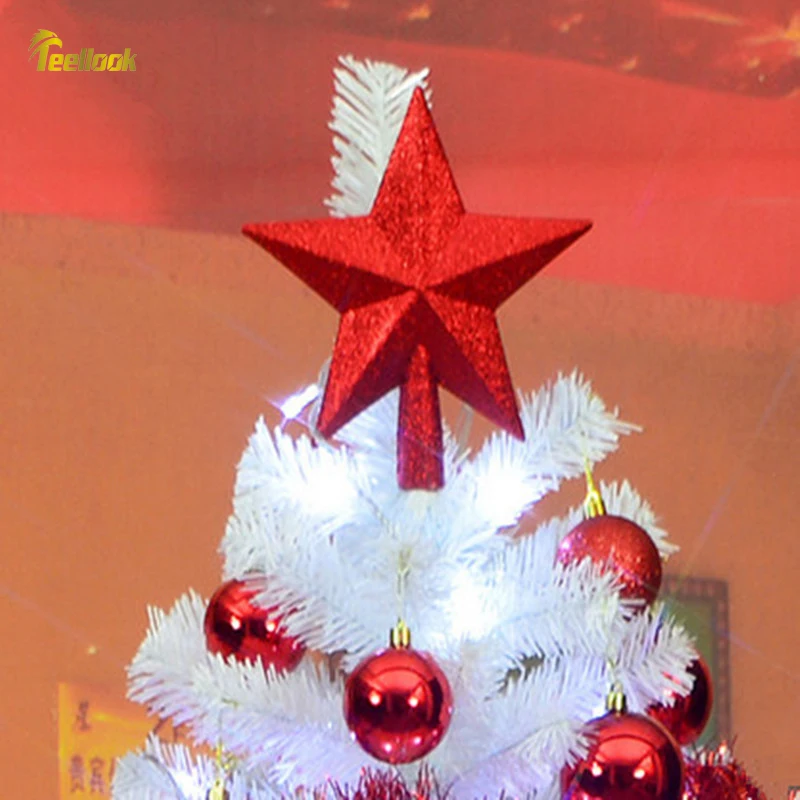 Teellook 1,8 м/180 см белая Рождественская елка пакет шифрование Рождественская елка с украшениями в белых костюмах праздничные украшения