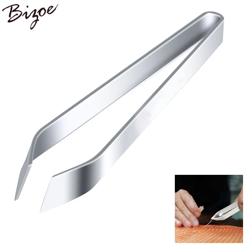 4pcs/set Kitchen Cooking Tools Kitchen Fish Tweezers Stainless Steel