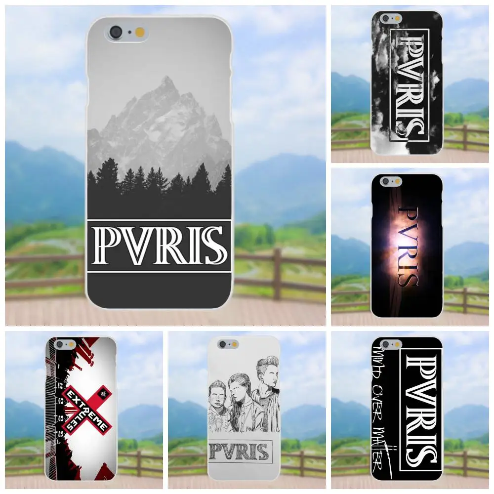 Мягкие чехол для телефона кожного покрова Apple Iphone 4 4s 5 5C 5S SE 6 6S 7 8 плюс X XS Max XR Pvris |