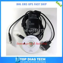 Лучшая цена 5 шт. 1747-UIC для кабель программатора USB к DH485-USB к 1747-пос PLC, USB кабель для программирования DHL EMS ИБП Быстрая