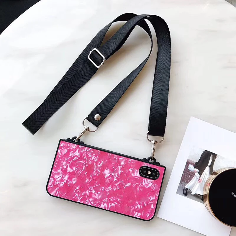 Чехол для iPhone SE 2020 Xs Max Xr X Bling ракушка Мягкий силиконовый чехол телефона 6 6s 7 8 Plus