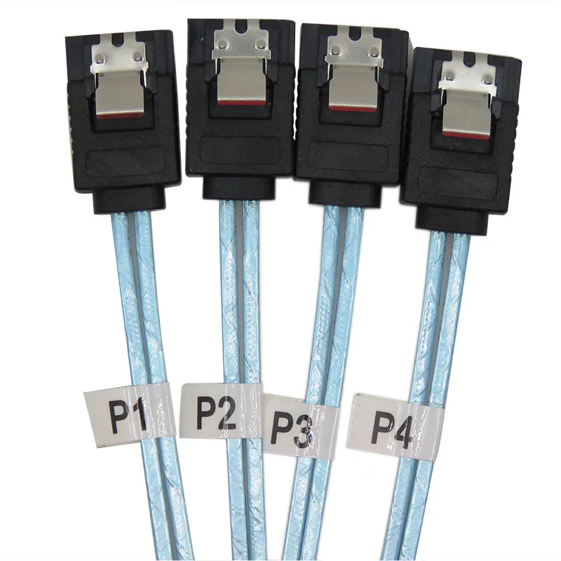 0 5 м мини SAS SFF 8087 36 PIN к 4 SATA 7 P HD сплиттер Breakout CableMINI поддержка 10 Гбит/с Прямая