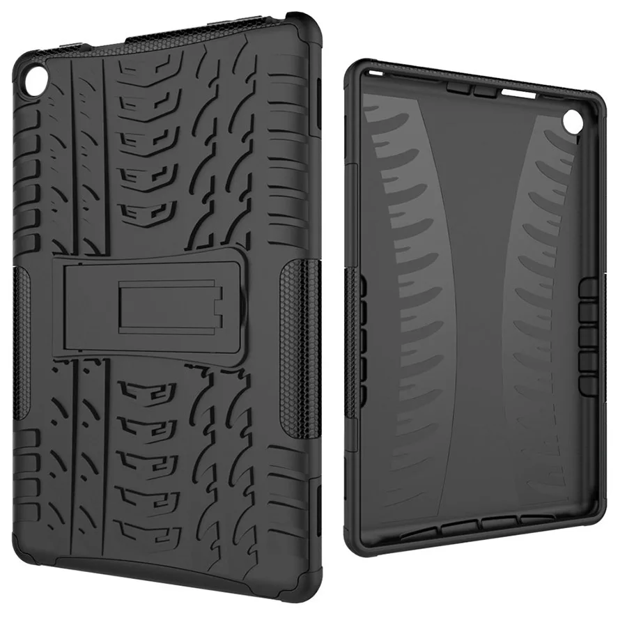 

8'' Shockproof Case For Amazon Kindle Fire HD 8 2016 Release 2-in-1 Detachable Hard Armor Protective Case Kickstand Stand Cover