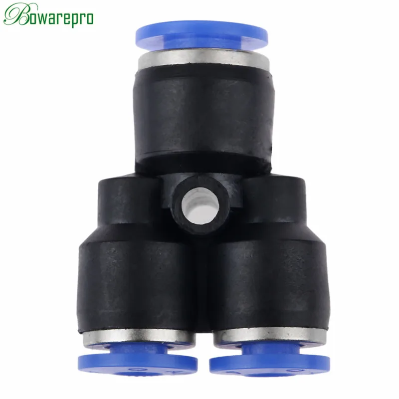 5 X Pneumatic Air Unequal Connector Push in Fitting Y Union Reducer 6mm-4mm OD