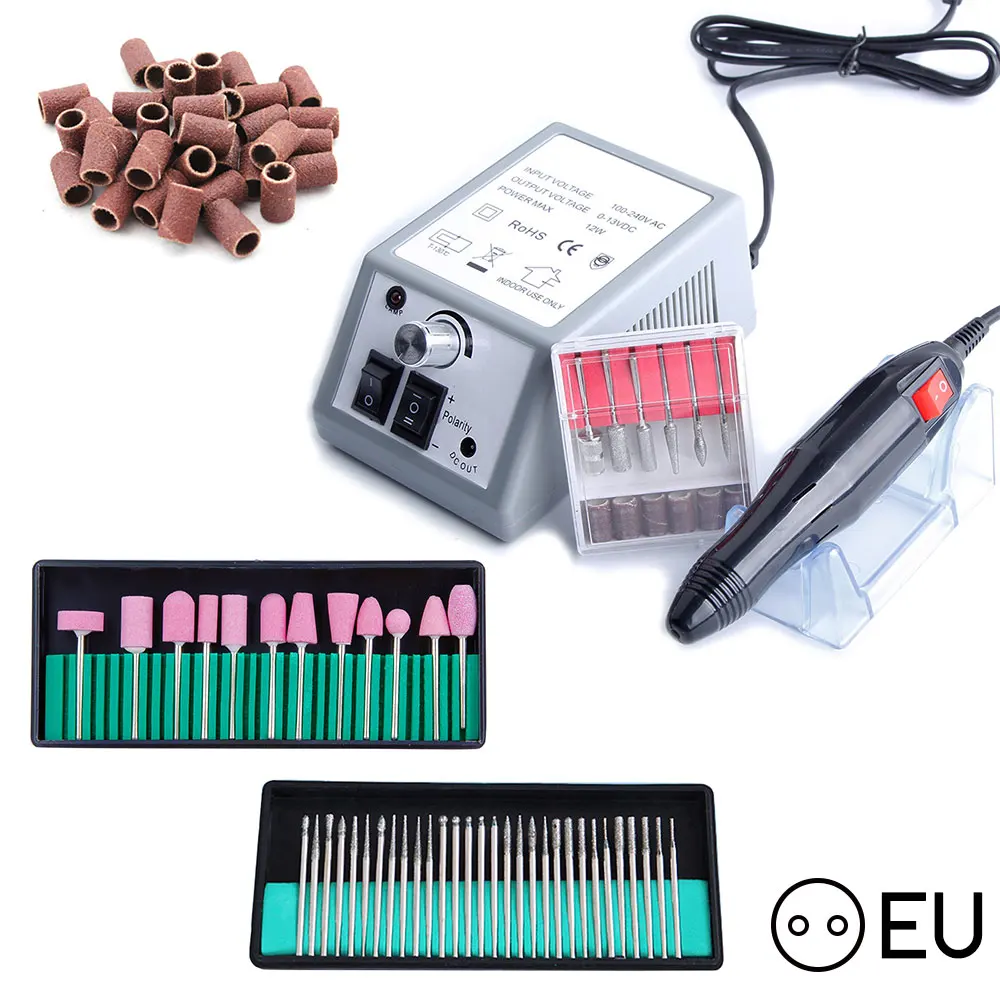 Electric Manicure Machine Nail Polish Remover Nail Drill Bit Tool Gel Manicure Mill Cutter For Removing Varnish Gel Nail Polish - Цвет: ZH5175-9