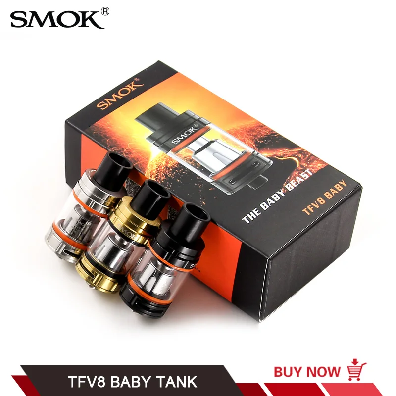Атомайзеры оригинальные SMOK TFV8 детский бак 3 мл зверь топ-наполнение 510 нить