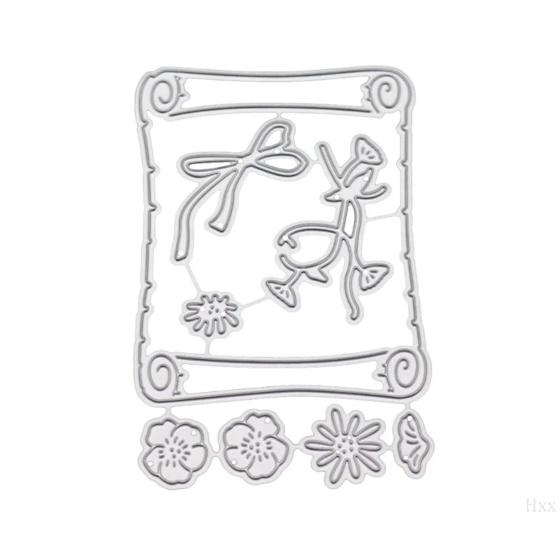 

Flower Metal Cutting Dies Stencil DIY Scrapbooking Album Stamp Paper Card Embossing Craft Decor