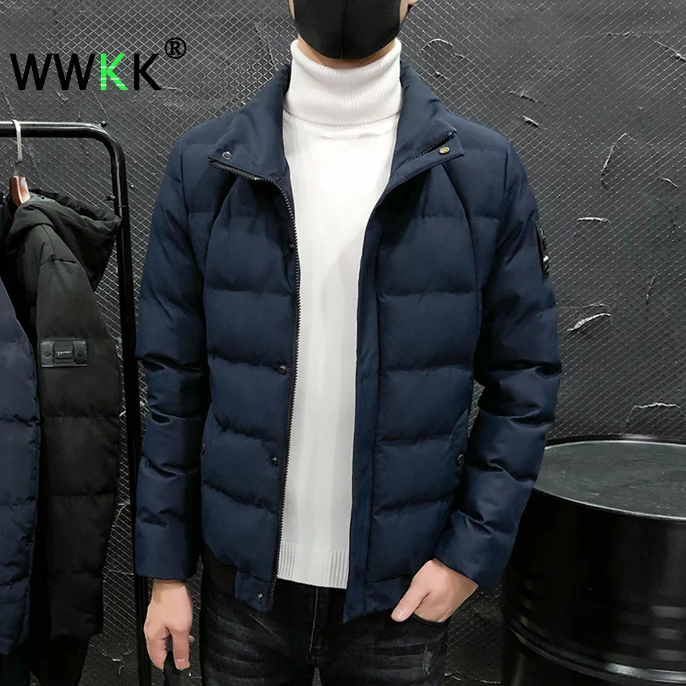 WWKK зимняя куртка Мужская одежда пальто модные повседневные парки мужские куртки