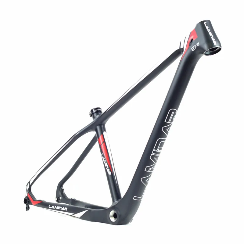 

LAMINAR 27.5 Carbon fiber mountain bike frame 15/19 inches high All Carbon Fiber High Steel Off-road Forest Track Vehicle