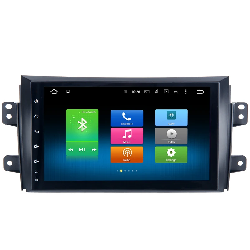 Discount Android 8.0 car GPS radio player for Suzuki SX4 2006-2011 with Octa core px5 4+32G wifi 4g usb auto Multimedia 1