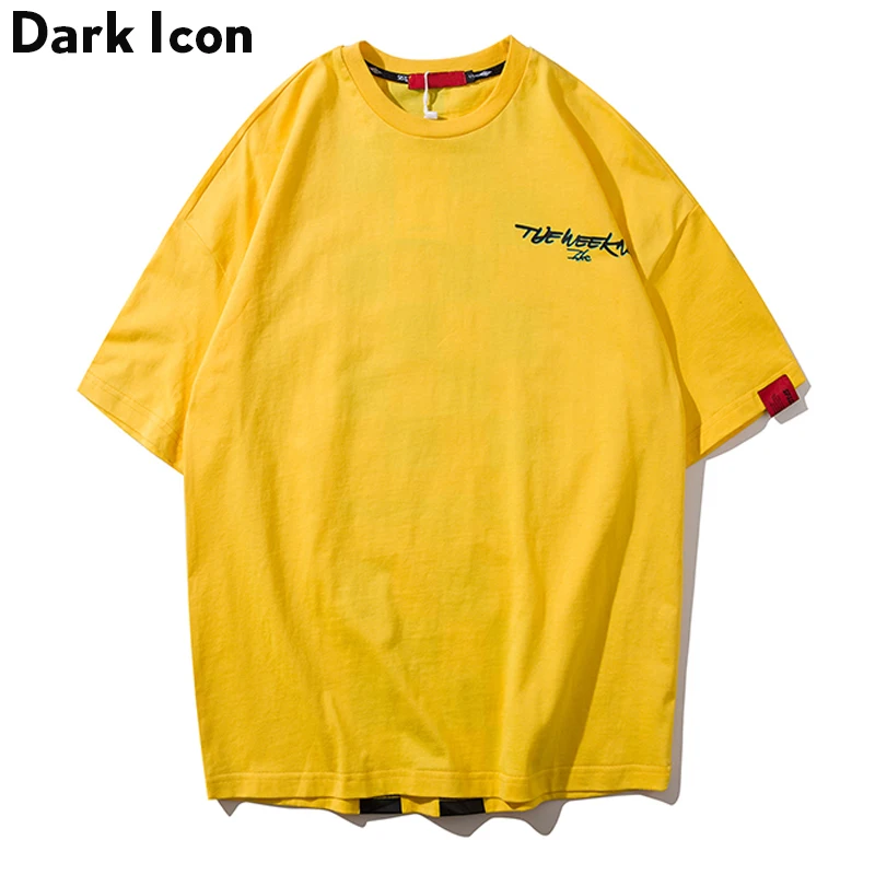 DARK ICON Back Squares Printing Crew Neck Hipster T-shirt Men 2018Summer New Fashion Streetwear Hip Hip Tshirt Men's Tee Shirts DARK ICON Back Squares Printing Crew Neck Hipster T-shirt Men 2018Summer New Fashion Streetwear Hip Hip Tshirt Men's Tee Shirts