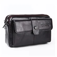Мужская кожаная винтажная сумка-мессенджер для мобильного телефона, сумка через плечо, поясная сумка, поясная сумка-клатч