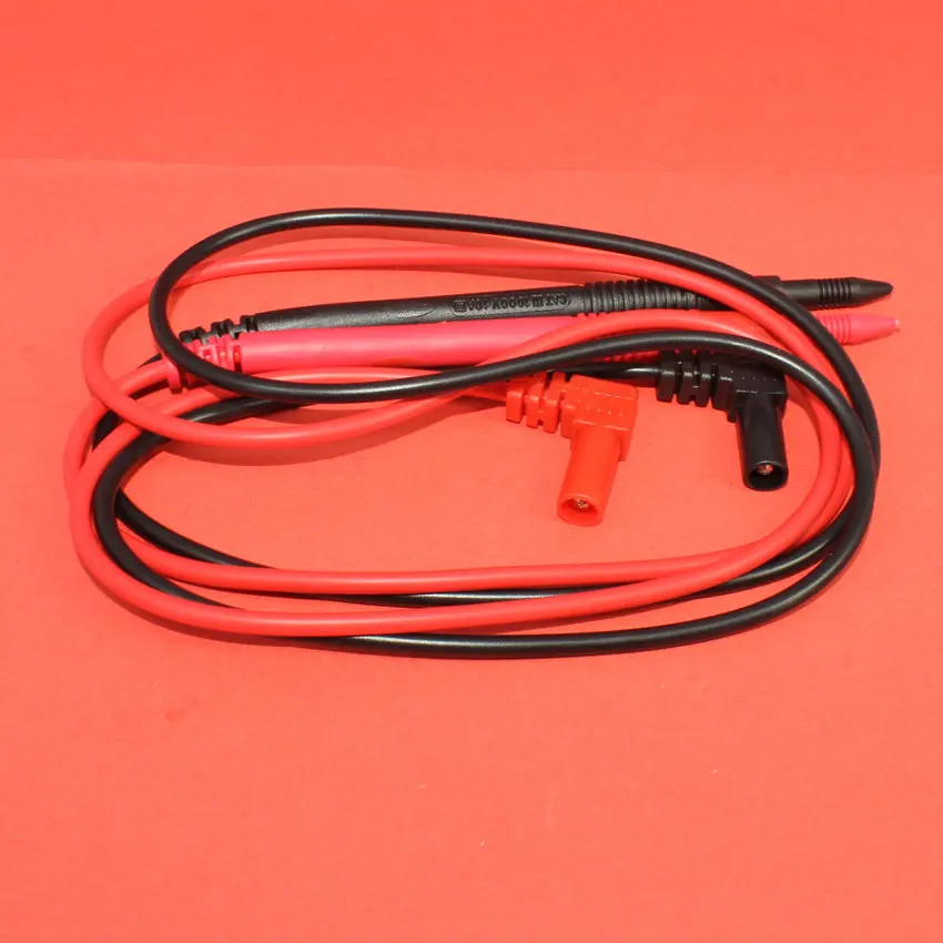

ChengHaoRan 1 Pair Pointy Universal Probe Test Leads For Digital Multimeter Pen Line Meter Testing Wire Probe TL-014