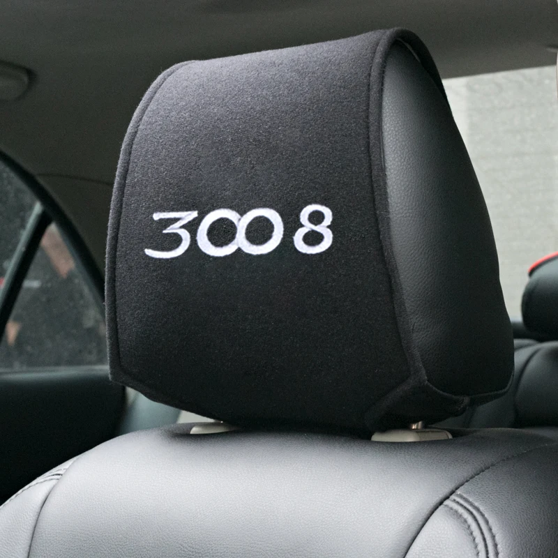 Горячая крышка подголовника автомобиля подходит для peugeot 3008