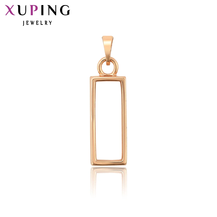 Xuping позолоченный кулон элегантное классическое ожерелье для женщин популярный