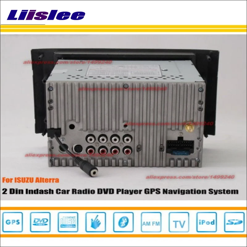 Perfect Liislee For Isuzu Alterra 2009~2011 Radio CD DVD Player GPS Nav Navi Map Navigation System Double Din Car Audio Installation Set 3