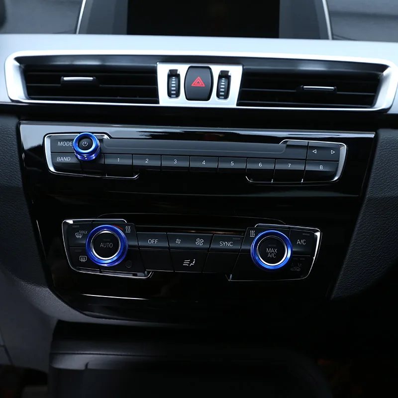 3 шт. для BMW 1 2 4 серии F30 F34 F46 GT X1 F47 F48 13 17 автостайлинг ручки кондиционера аудио круг