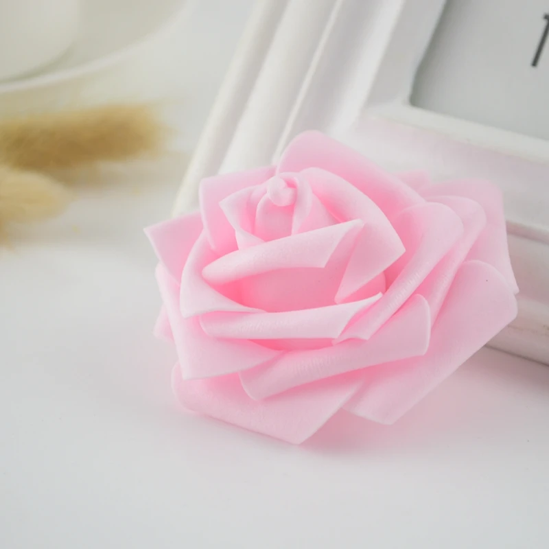 10 шт. искусственные розы из пенополиэтилена 7 см|wedding car decoration|rose artificialartificial flowers