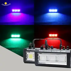 Светодио дный светодиодная сценическая вспышка 40/60 Вт DJ стробоскоп RGB/белый для KTV Club дискотевечерние лампа вечерние освещение свадьба