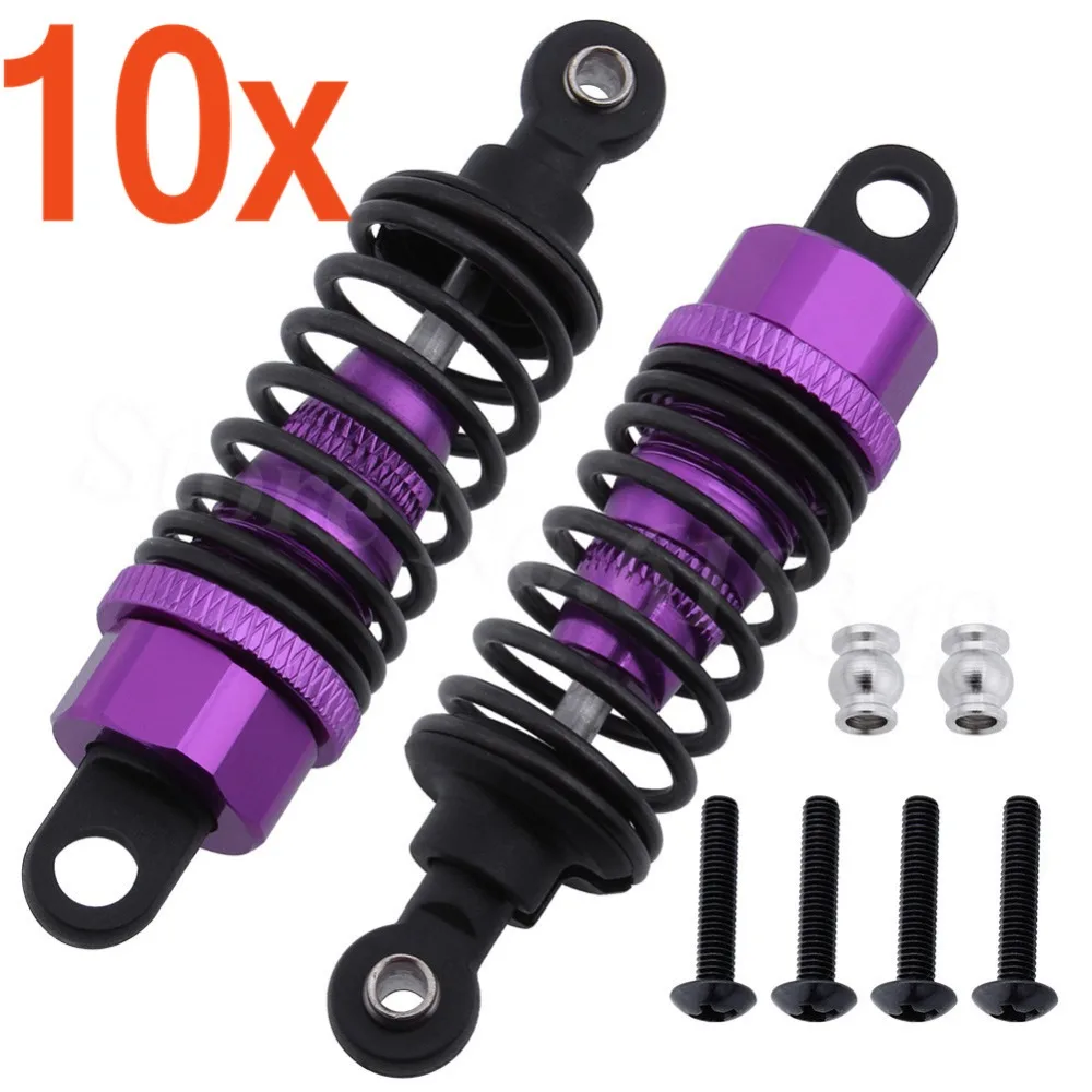 10Pairs/Lot HSP 102004 Aluminum Shock Absorber Oil Filled For 1/10 RC Drift On Road Car Upgrade Parts 10Pairs/Lot HSP 102004 Aluminum Shock Absorber Oil Filled For 1/10 RC Drift On Road Car Upgrade Parts