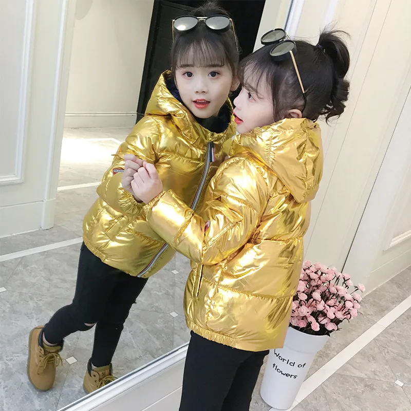 

JMFFY 2018 Girls Winter Coat Children Jackets Cotton Parkas Kids Winter Outerwear Coats Thickened Warm Jacket Baby Girls Coat