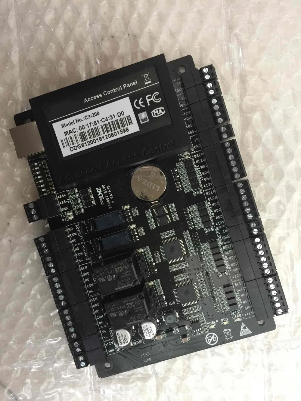 100,000 Log Events Capacity Double Door Access Control Panel Security Card Access Office Branches Access controller C3-200 100 000 log events capacity double door access control panel security card access office branches access controller c3 200