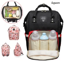 LEQUEEN/брендовая Большая вместительная сумка для малышей, дорожная дизайнерская сумка для кормления, Мультяшные животные, подгузник для беременных, сумка для мам, подгузник для мам