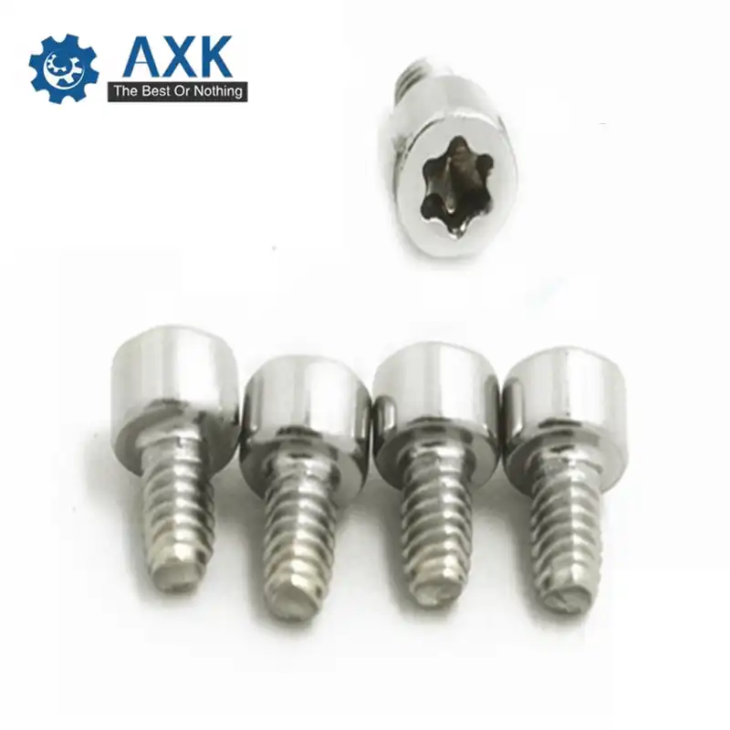 Винты Torx из нержавеющей стали 50 шт./лот для безопасности головы M3 M4 высокое