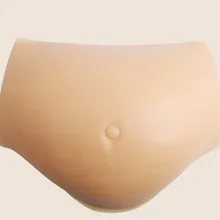 6-7 месяцев 1800 г/шт. высокое качество силиконовые накладные бесшовные живот Поддельные Детские живота Поддельные беременных живота Трансвестит жира