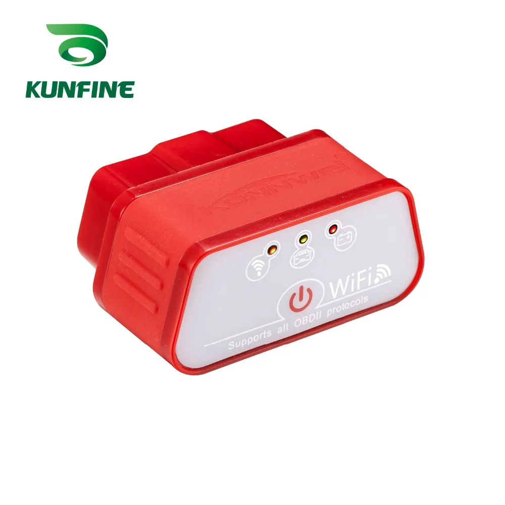 KUNFINE автомобильный iCar2 OBD2 ELM327 iCar 2 KW903 Wifi OBD 2 код сканер диагностический инструмент интерфейс для IOS iPhone iPad Android