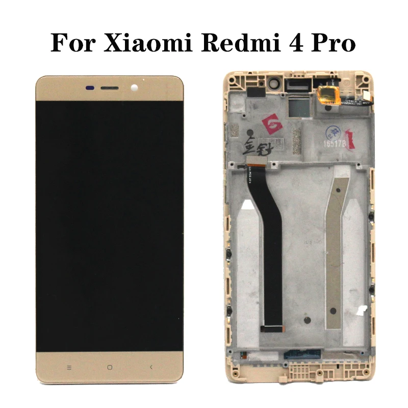 Для Xiaomi Redmi 4 Pro ROM 32G ЖК дисплей кодирующий преобразователь сенсорного экрана в