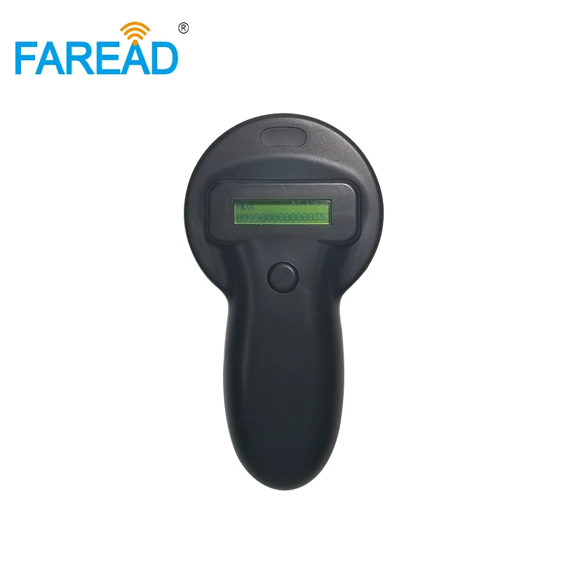 Бесплатная доставка 134,2 кГц ISO11784/785 сканер микрочипов HDX и FDX-B животного RFID идентификационный портативный EID электронная Ушная бирка Reader